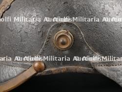 Casque à pointe avec plaque du JR88 de Nassau. Pickelhaube with JR88 Nassau plate — miniature 6
