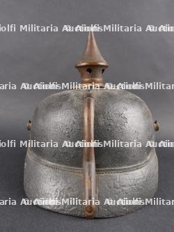 Casque à pointe avec plaque du JR88 de Nassau. Pickelhaube with JR88 Nassau plate — miniature 7