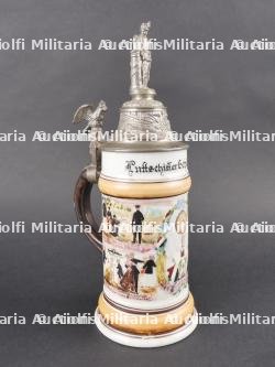 Chope de Reserviste Luftschiffer Bataillon. Reservist beer stein from Luftschiffer Battalion