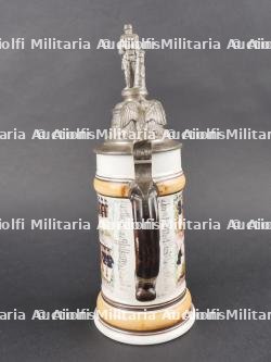 Chope de Reserviste Luftschiffer Bataillon. Reservist beer stein from Luftschiffer Battalion — miniature 4