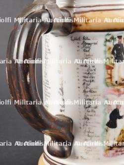 Chope de Reserviste Luftschiffer Bataillon. Reservist beer stein from Luftschiffer Battalion — miniature 8