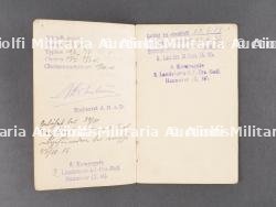 Lot de 7 livrets militaires de Hanovre et Hanséatiques. Set of seven military booklets from Hanover and Hanseatic regions — photo 8