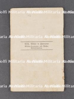 Lot de 7 livrets militaires de Hanovre et Hanséatiques. Set of seven military booklets from Hanover and Hanseatic regions — miniature 11