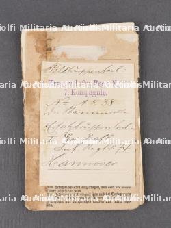 Lot de 7 livrets militaires de Hanovre et Hanséatiques. Set of seven military booklets from Hanover and Hanseatic regions — miniature 12