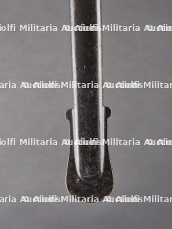Sabre de luxe d'officier d'infanterie allemand lame damas cadeau à l'officier noble von Borries. Luxury German infantry officer’s sabre with Damascus blade gifted to noble officer von Borries — photo 4