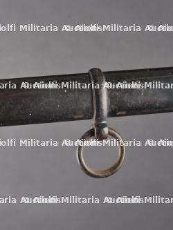 Sabre de luxe d'officier d'infanterie allemand lame damas cadeau à l'officier noble von Borries. Luxury German infantry officer’s sabre with Damascus blade gifted to noble officer von Borries — miniature 5