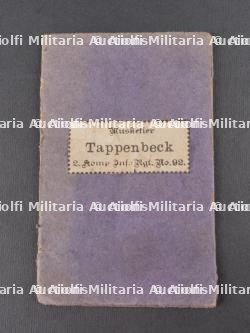 Ensemble de documents de soldats du JR92 de Brunswick. Set of soldier documents from JR92 Brunswick — photo 15