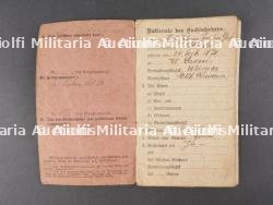 Militärpass d'un Uhlan du UR21 Saxon et Train Abteilung Nr 9. Military pass of a Uhlan from UR21 Saxon and Train Detachment No 9 — miniature 10