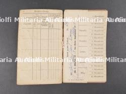 Militärpass d'un Uhlan du UR21 Saxon et Train Abteilung Nr 9. Military pass of a Uhlan from UR21 Saxon and Train Detachment No 9 — photo 14