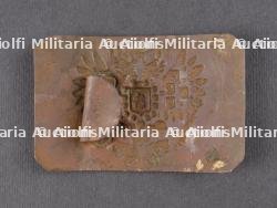 Lot de cuivreries allemandes et russe, couverts pliants et médaille. Lot of German and Russian brass items including folding cutlery and a medal — photo 4