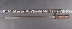 Baïonnette allemande S98 fourreau en fer. German S98 bayonet with steel scabbard — photo 3