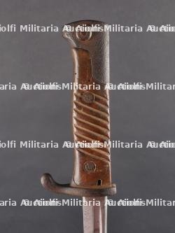 Baïonnette allemande S98 fourreau en fer. German S98 bayonet with steel scabbard — miniature 10