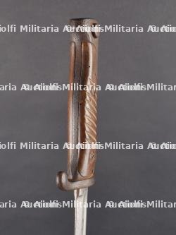 Baïonnette allemande S98 fourreau en fer. German S98 bayonet with steel scabbard — photo 11