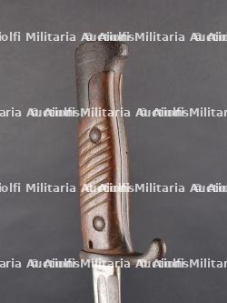 Baïonnette allemande S98 fourreau en fer. German S98 bayonet with steel scabbard — photo 12