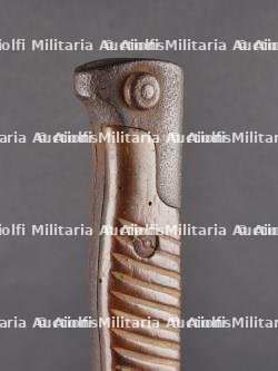 Baïonnette allemande S98 fourreau en fer. German S98 bayonet with steel scabbard — photo 15