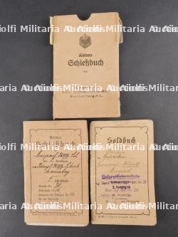 Lot de 3 documents de Jäger. Set of three Jäger documents — miniature 3
