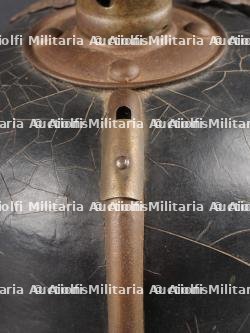 Casque à pointe M1915 Prussien marquages saxons 106R et 133R. Prussian M1915 pickelhaube with Saxon markings 106R and 133R — miniature 10