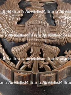 Casque à pointe M1915 Prussien marquages saxons 106R et 133R. Prussian M1915 pickelhaube with Saxon markings 106R and 133R — miniature 11