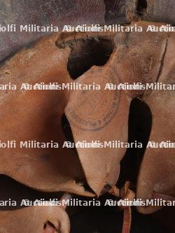 Casque à pointe M1915 Prussien marquages saxons 106R et 133R. Prussian M1915 pickelhaube with Saxon markings 106R and 133R — photo 15