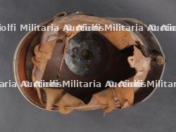 Casque à pointe M1915 Prussien marquages saxons 106R et 133R. Prussian M1915 pickelhaube with Saxon markings 106R and 133R — miniature 19