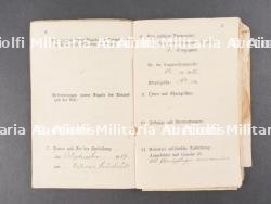 Lot de 5 Militärpass et documents saxons. Set of five Militärpass and Saxon documents — miniature 4