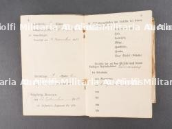 Lot de 5 Militärpass et documents saxons. Set of five Militärpass and Saxon documents — photo 5