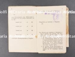 Lot de 5 Militärpass et documents saxons. Set of five Militärpass and Saxon documents — miniature 6