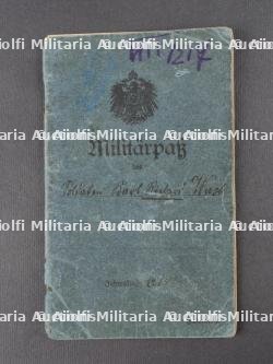 Lot de 5 Militärpass et documents saxons. Set of five Militärpass and Saxon documents — miniature 12