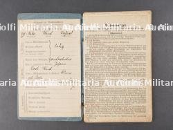 Lot de 5 Militärpass et documents saxons. Set of five Militärpass and Saxon documents — miniature 13