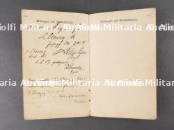 Lot de 5 Militärpass et documents saxons. Set of five Militärpass and Saxon documents — miniature 21