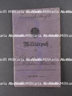 Lot de Militärpass infanterie Alsace Lorraine, Saxe Weimar, Mecklenburg. Infantry Militärpass set from Alsace Lorraine Saxony Weimar Mecklenburg — miniature 2