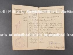 Lot de Militärpass infanterie Alsace Lorraine, Saxe Weimar, Mecklenburg. Infantry Militärpass set from Alsace Lorraine Saxony Weimar Mecklenburg — photo 7