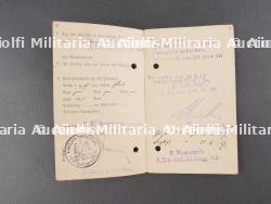 Lot de Militärpass infanterie Alsace Lorraine, Saxe Weimar, Mecklenburg. Infantry Militärpass set from Alsace Lorraine Saxony Weimar Mecklenburg — miniature 18