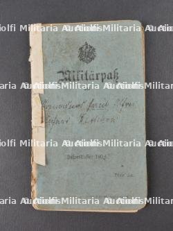 Lot de Militärpass infanterie Alsace Lorraine, Saxe Weimar, Mecklenburg. Infantry Militärpass set from Alsace Lorraine Saxony Weimar Mecklenburg — photo 22