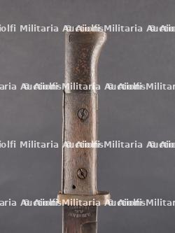 Baïonnette allemande 84-98 avec fourreau et porte fourreau. German 84-98 bayonet with scabbard and frog — miniature 14