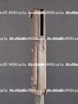Baïonnette allemande 84-98 avec fourreau et porte fourreau. German 84-98 bayonet with scabbard and frog — miniature 15