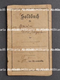 Lot Militärpass et Soldbuch de Grenadier. Militärpass and Soldbuch set of a Grenadier — miniature 11