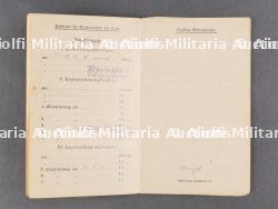 Lot Militärpass et Soldbuch de Grenadier. Militärpass and Soldbuch set of a Grenadier — photo 14