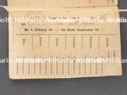 Lot Militärpass et Soldbuch de Grenadier. Militärpass and Soldbuch set of a Grenadier — miniature 18