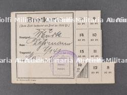 Lot de 9 Militärpass et livrets d'infanterie. Set of nine Militärpass and infantry booklets — miniature 5