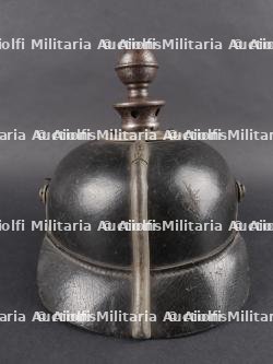 Casque à boule M1915 troupe d'artilleur prussien. M1915 ball-top helmet of a Prussian artilleryman — miniature 7