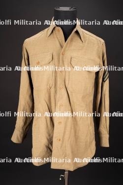 Chemise moutarde. US Army mustard shirt. — miniature 3