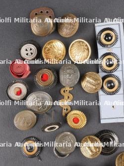 Plaques d'identités, cocardes et boutons Allemagne ww1. WWI German identity tags cockades and buttons — photo 2