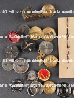 Plaques d'identités, cocardes et boutons Allemagne ww1. WWI German identity tags cockades and buttons — miniature 9