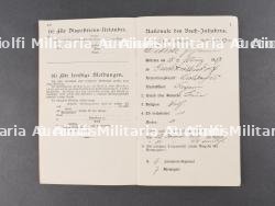 Lot Soldbuch bavarois dont un du Bayerisches RIR 16 List. Set of Bavarian Soldbuch including one from Bayerisches RIR 16 List — photo 2