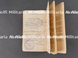 Lot Soldbuch bavarois dont un du Bayerisches RIR 16 List. Set of Bavarian Soldbuch including one from Bayerisches RIR 16 List — miniature 11