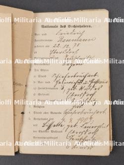 Lot Soldbuch bavarois dont un du Bayerisches RIR 16 List. Set of Bavarian Soldbuch including one from Bayerisches RIR 16 List — miniature 15