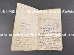 Lot Soldbuch bavarois dont un du Bayerisches RIR 16 List. Set of Bavarian Soldbuch including one from Bayerisches RIR 16 List — photo 17