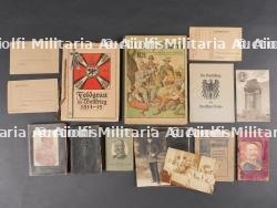 Lot de livrets et publications patriotiques allemandes ww1. Set of WWI German patriotic booklets and publications — photo 1