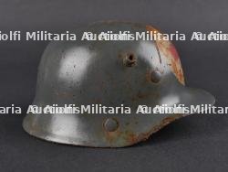 Miniature de Stahlhelm M1916 d'infirmier de la Garde. Miniature M1916 Stahlhelm of a Guard medic — photo 6